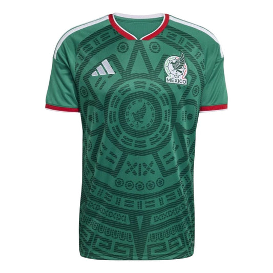 adidas Mexico 26 Home Jersey Asia Sizing 'Bold Green' JL8580