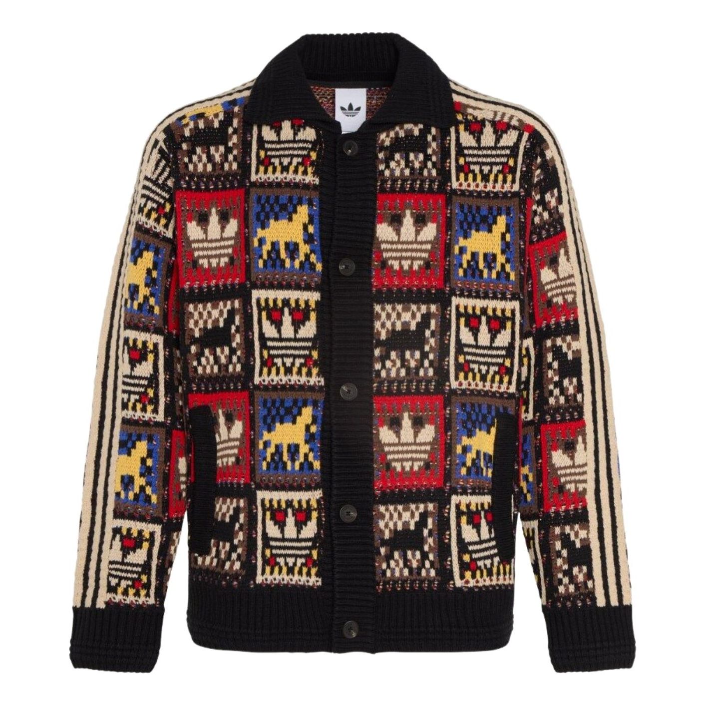 adidas Crafted Jacket Sweater 'Black' KR2801