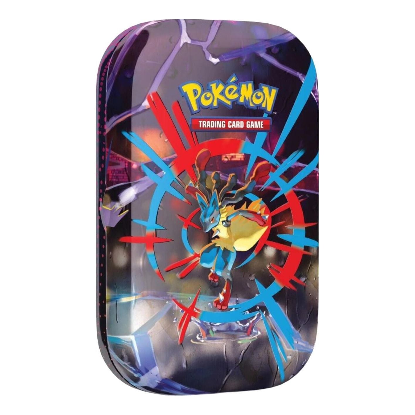 Pokemon Card Eng. 2025 Pokemon ME01: Mega Evolution Mini Tin 'Mega Lucario' 10-10031-133