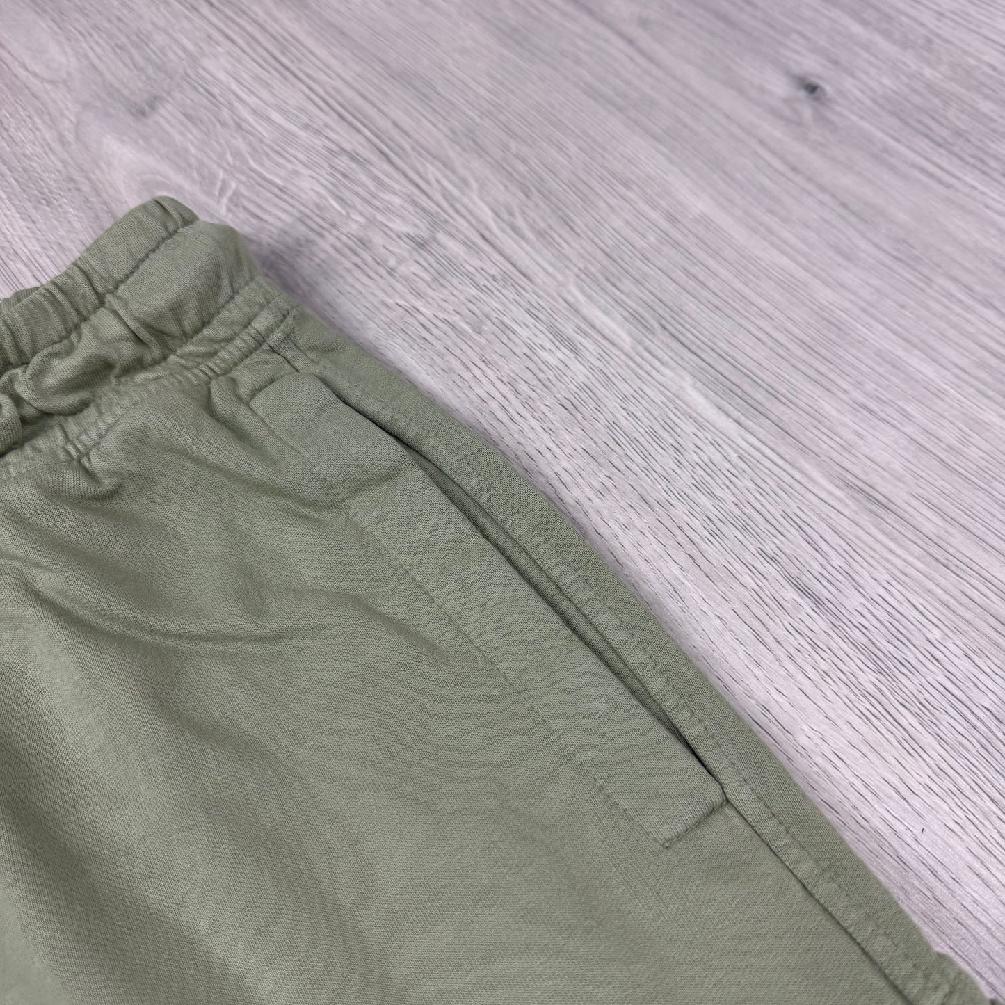 CP Company Jersey Shorts - Moss Gray