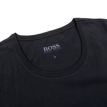 Pre-Loved BOSS Mens Regular Fit Crew Neck Black Small