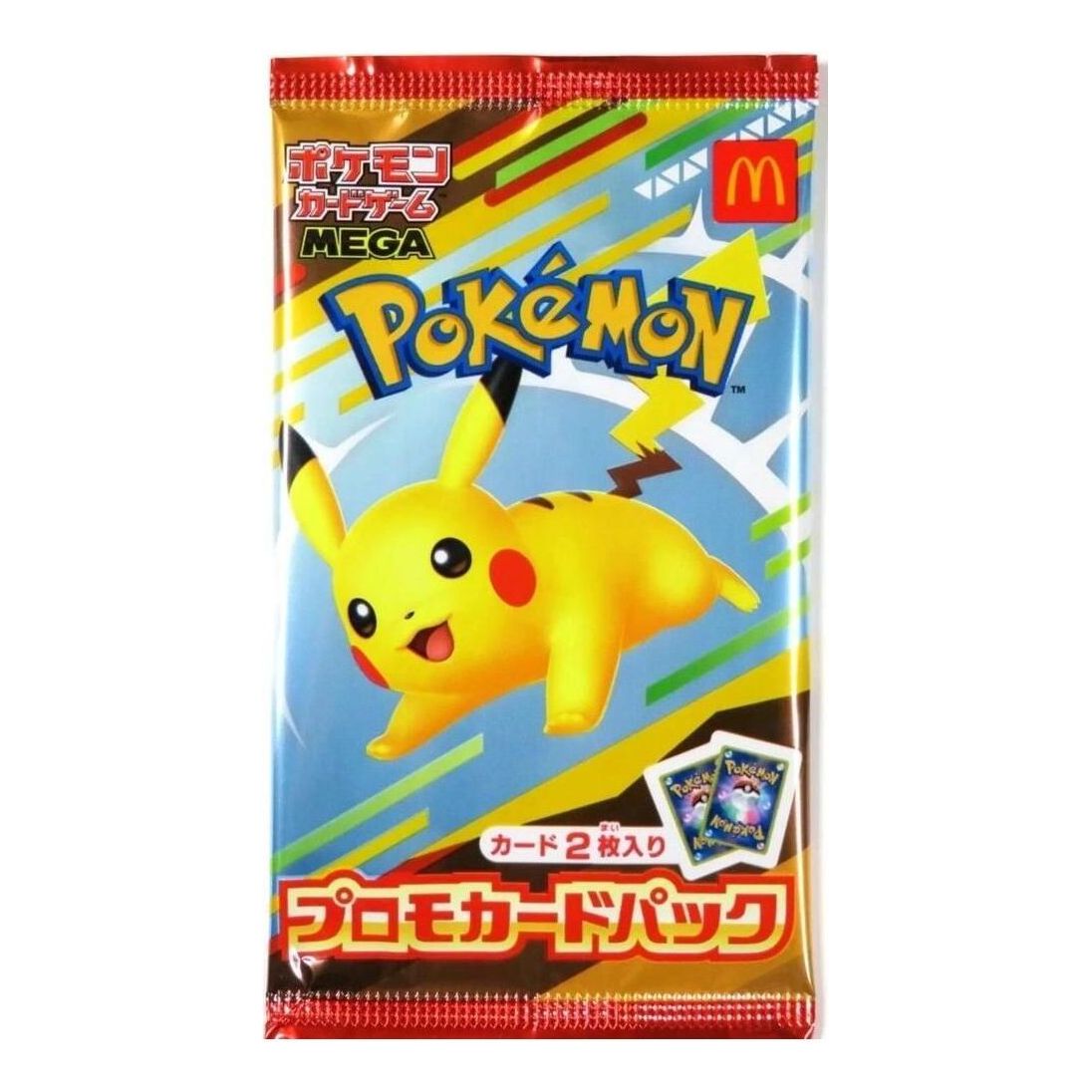 Pokemon Card JP MEGA McDonald's Happy Set 2025 Promo Card Pack PKMN-TCG-M-P-MAC-671489