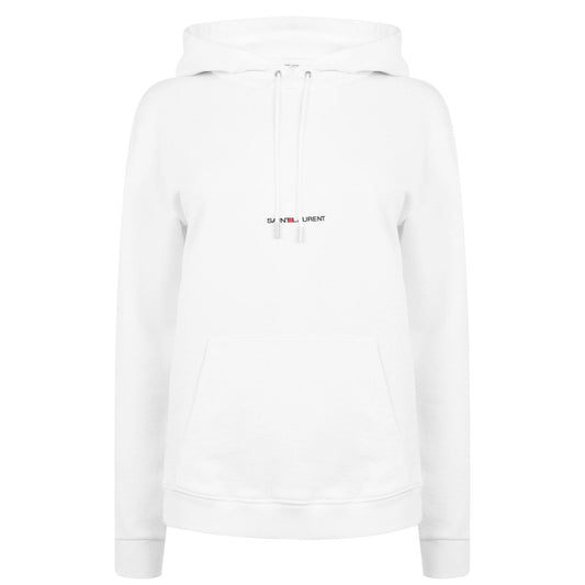 Womens Saint Laurent White Hoodie