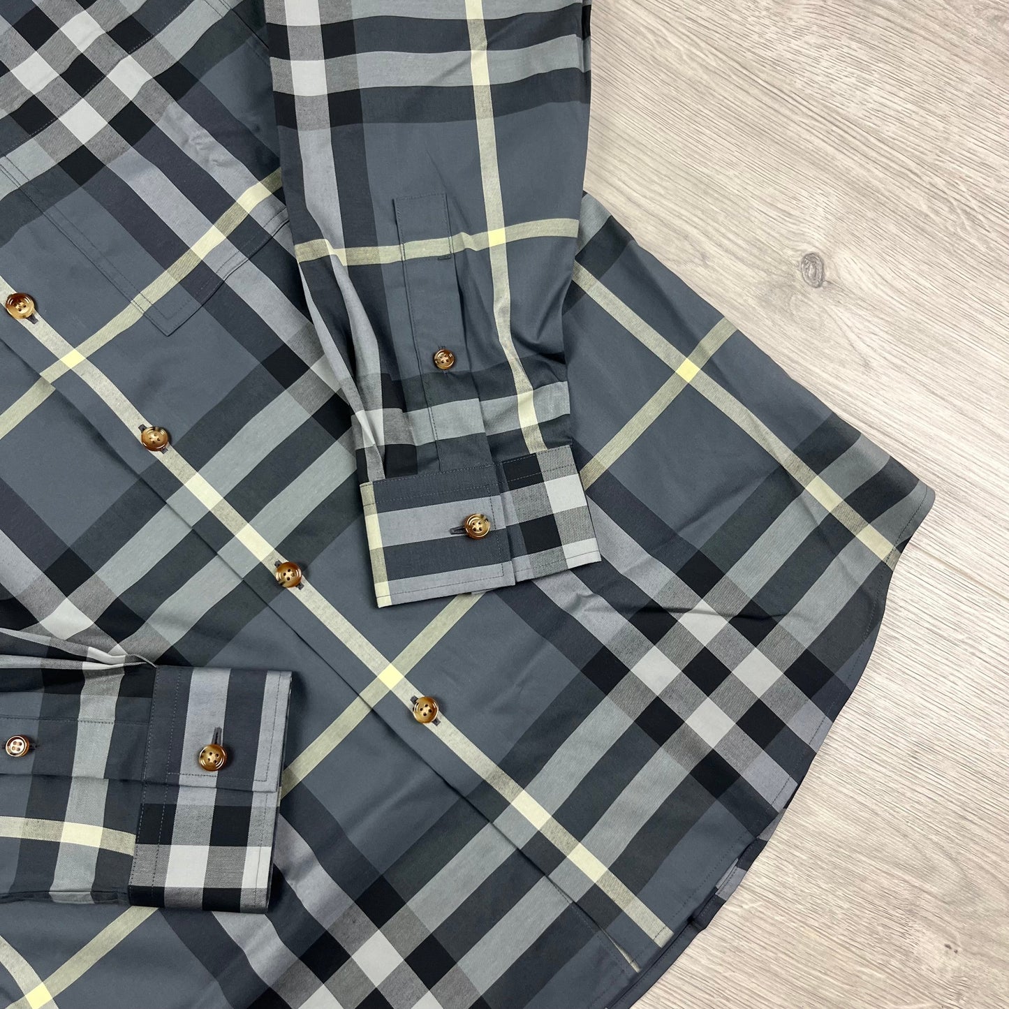 Burberry Check Shirt - Grey
