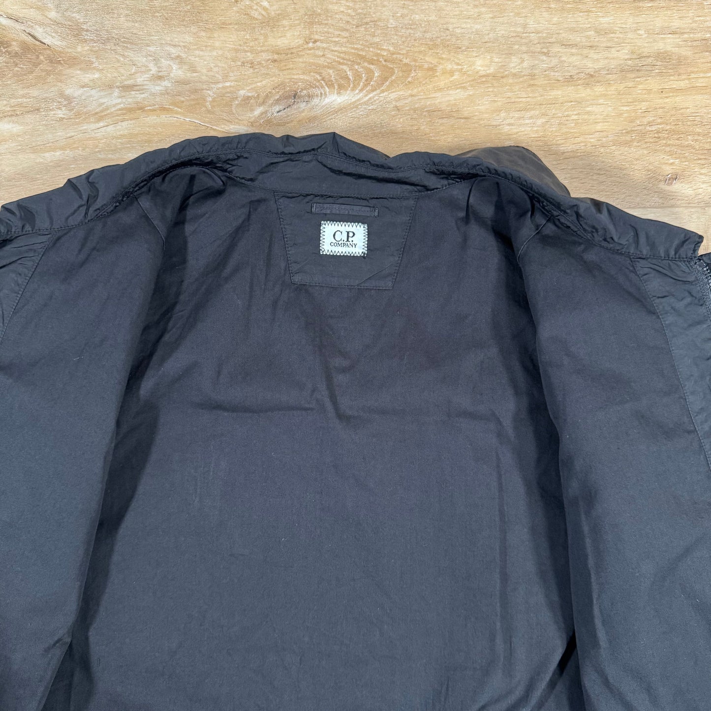 C.P. Company Chrome-R Lens Overshirt in Black
