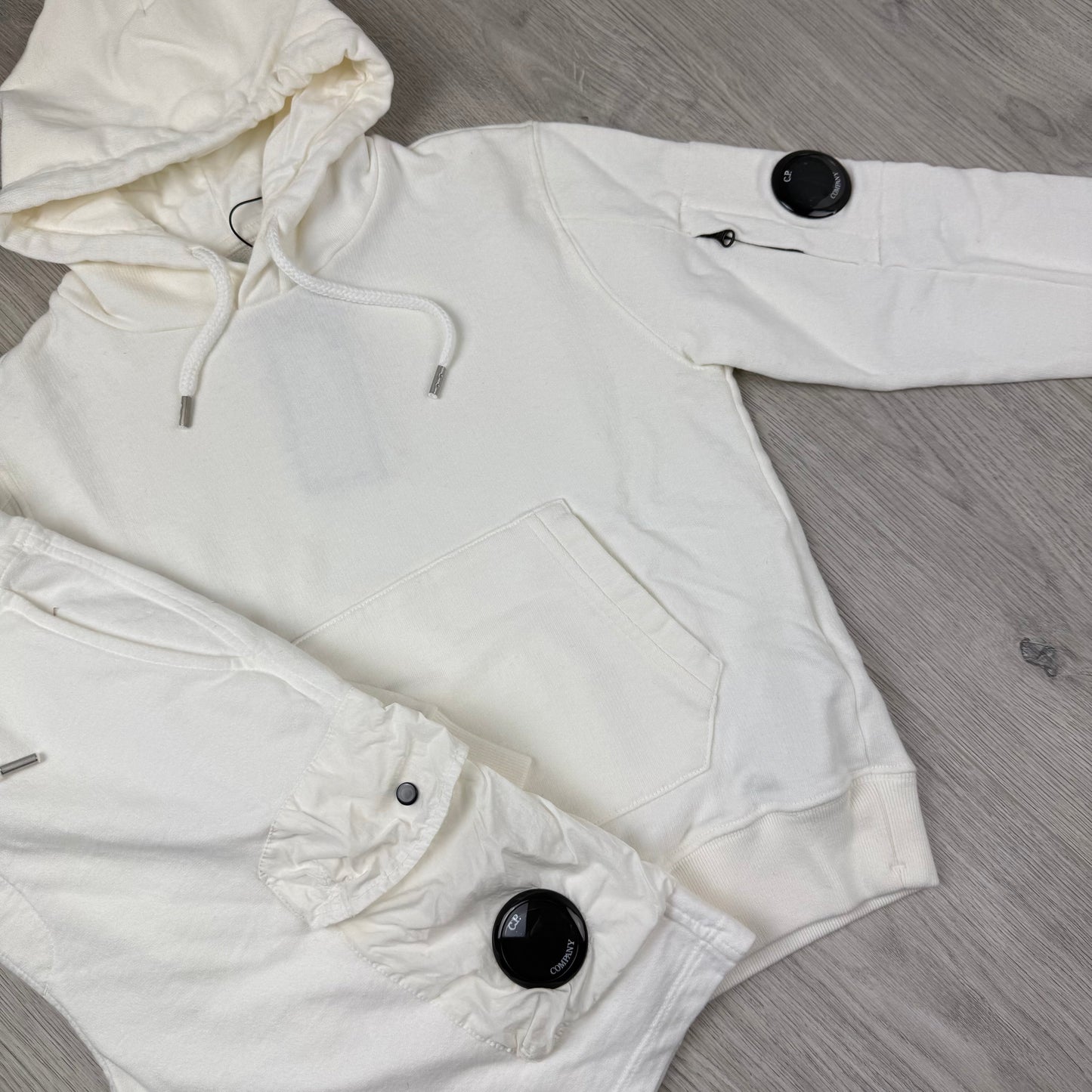 CP Company Junior Tracksuit - White
