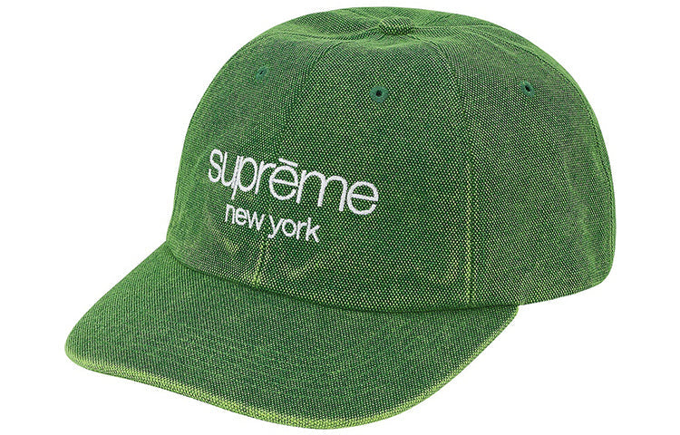 Supreme 2-Tone Canvas 6-Panel 'Green White' SUP-FW20-286