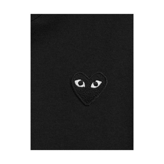 COMME DES GARÇONS PLAY BLACK HEART LONGSLEEVE BLACK