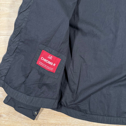 C.P. Company Chrome-R Lens Overshirt in Black
