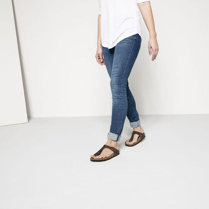 BIRKENSTOCK - GIZEH 743831 - OILED HABANA LEATHER