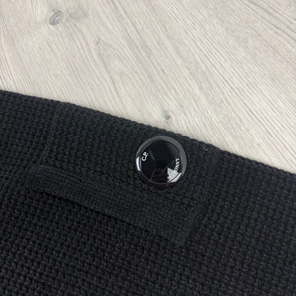 CP Company Chenille Knit Sweatshirt - Black