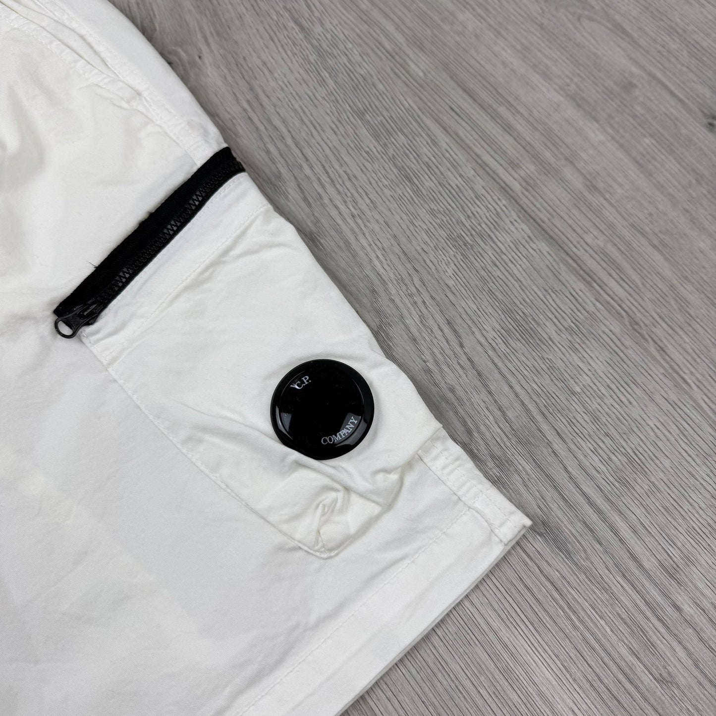 CP Company Junior Cargo Shorts - White