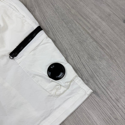 CP Company Junior Cargo Shorts - White