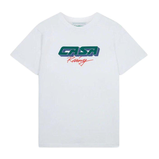 CASABLANCA RACING 3D T-SHIRT WHITE