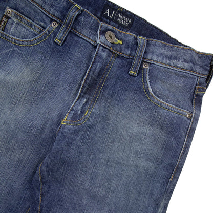 Womens Patchwork Jeans Denim 25"