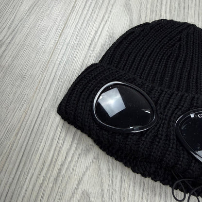 CP Company Junior Goggle Beanie - Black