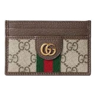 Gucci 26 Ophidia Card Case 'Beige Brown' 834795-FAEOI-9746