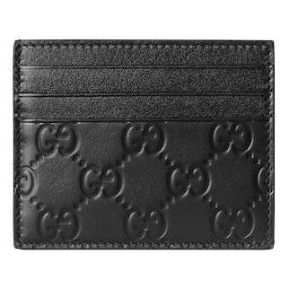 Gucci 26 GG Emblem Card Case 'Black' 850187-AAFDV-1000