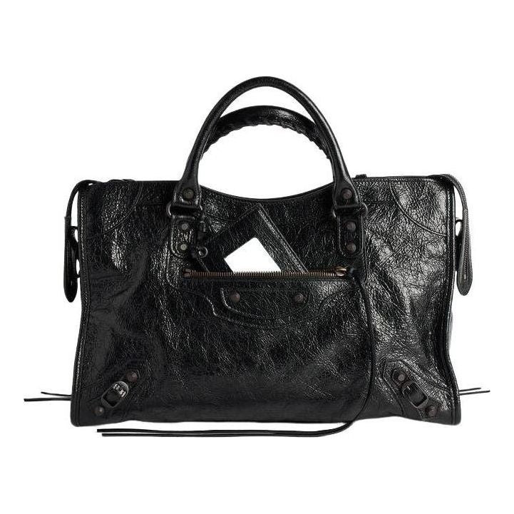 (WMNS) Balenciaga Le City Bag Medium 'Black' 8657602ACFH1000