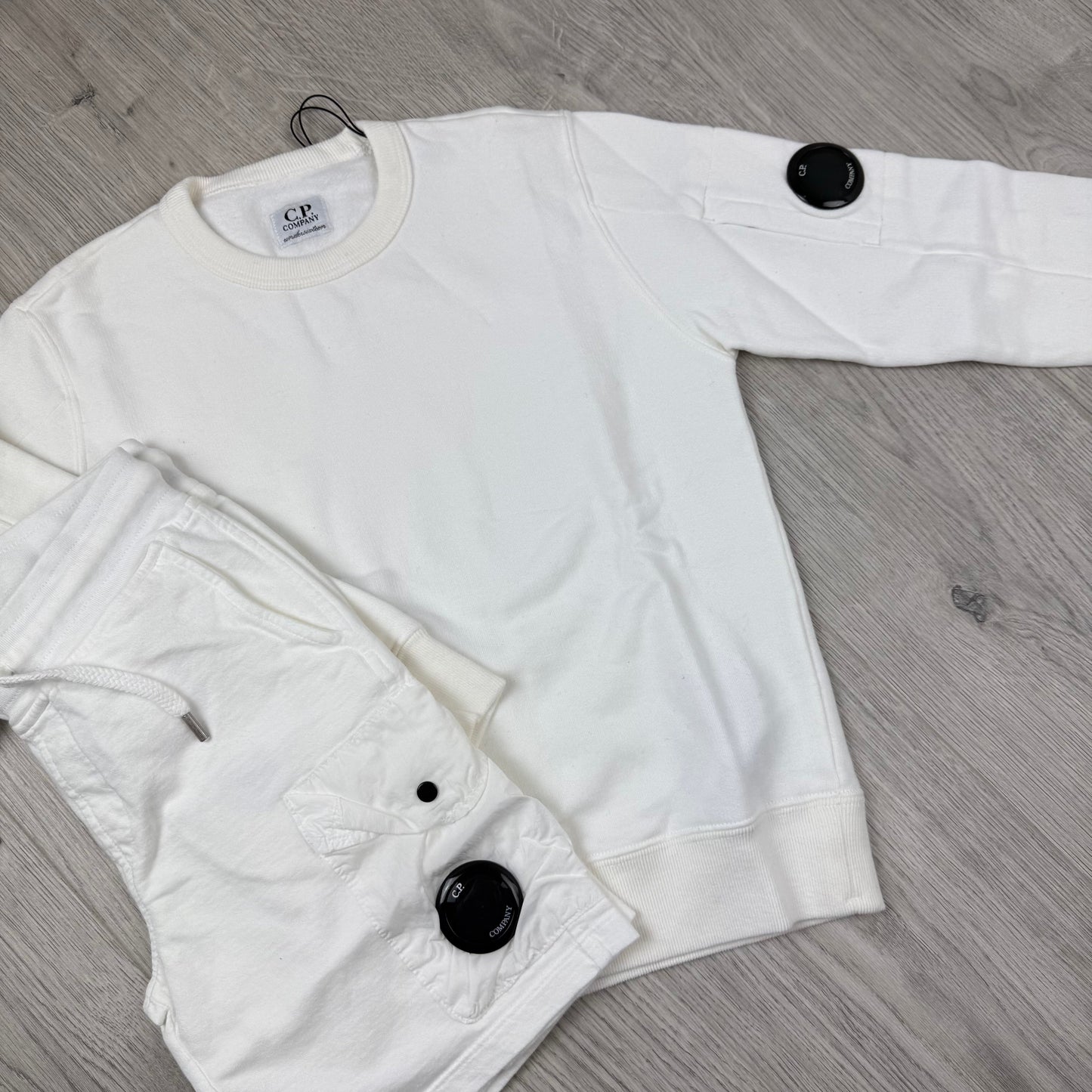 CP Company Junior Tracksuit - White