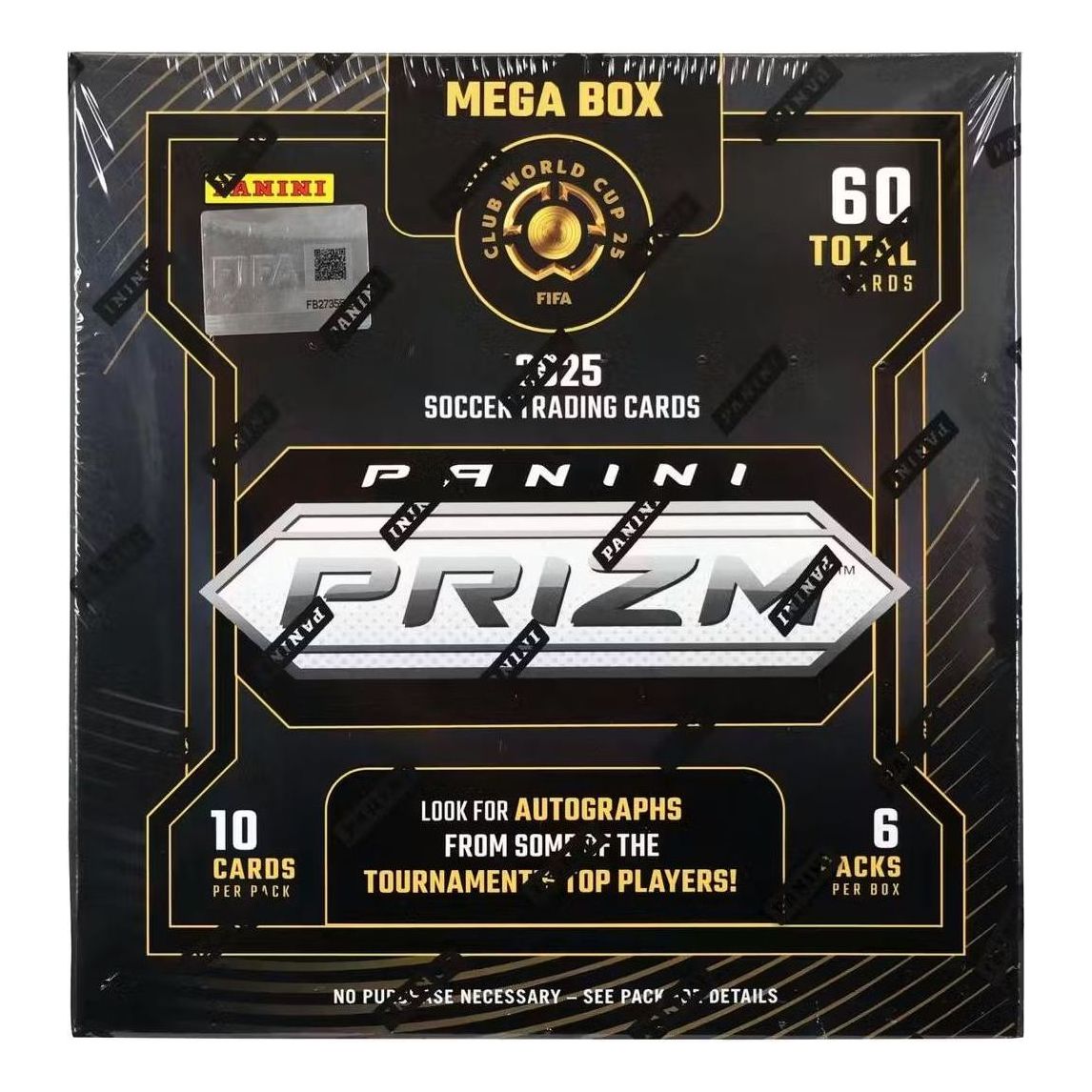 Panini Prizm Soccer 2025 FIFA Club World Cup Mega Box 746134178139