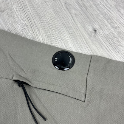 CP Company Raised Fleece Hoodie - Fallen Rock