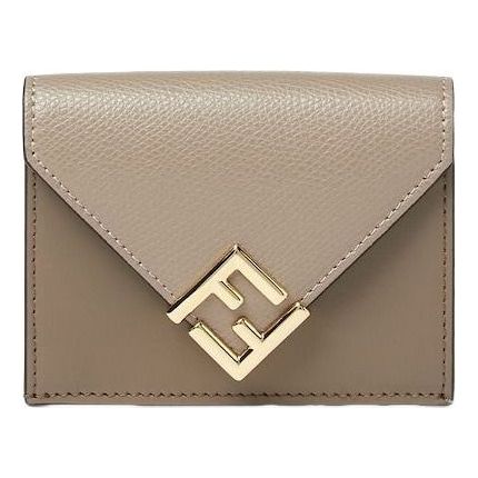 (WMNS) Fendi SS26 FF Diamonds Wallet 'Grey' 8M0480ALV4F1N1G