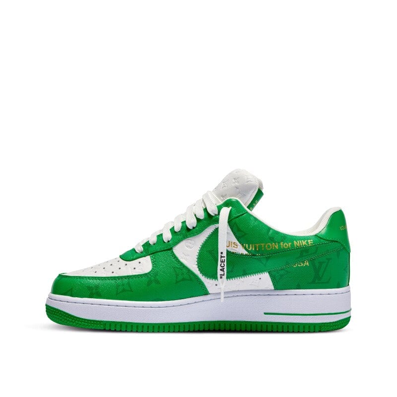 NIKE X LOUIS VUITTON AIR FORCE 1 GREEN