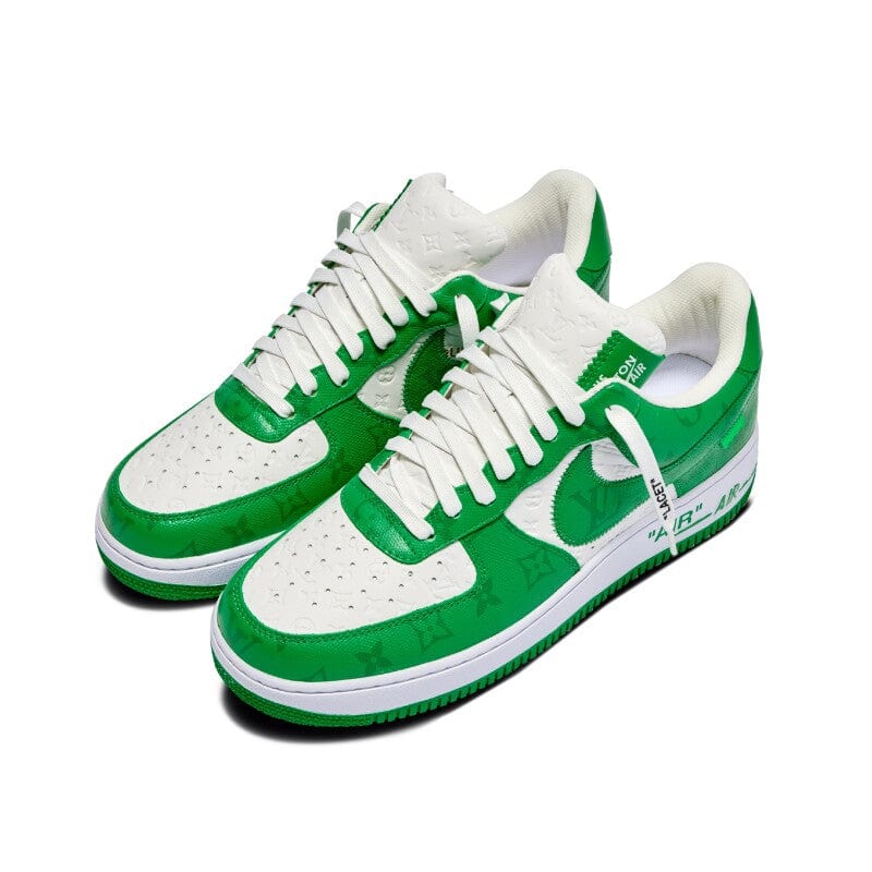 NIKE X LOUIS VUITTON AIR FORCE 1 GREEN