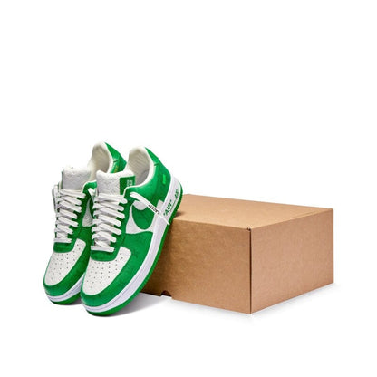 NIKE X LOUIS VUITTON AIR FORCE 1 GREEN