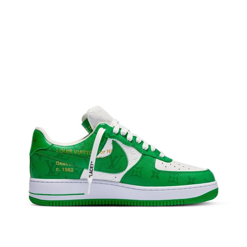 NIKE X LOUIS VUITTON AIR FORCE 1 GREEN