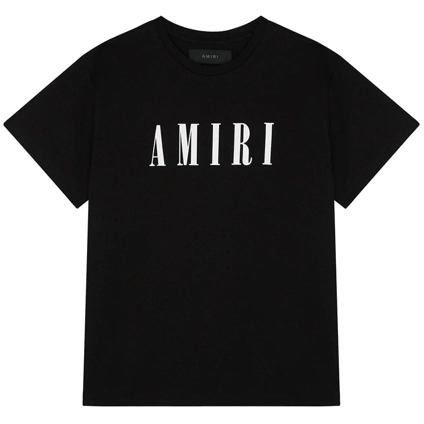 Kids Amiri Black Logo T-Shirt