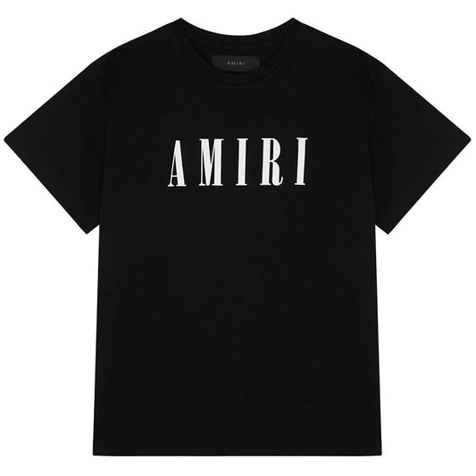 Kids Amiri Black Logo T-Shirt