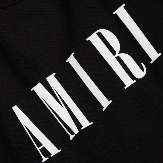 Kids Amiri Black Logo T-Shirt