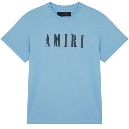 Kids Amiri Blue Logo T-Shirt