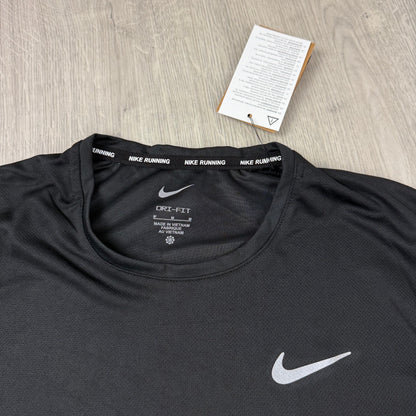 Nike 'Miler' T-Shirt - Black