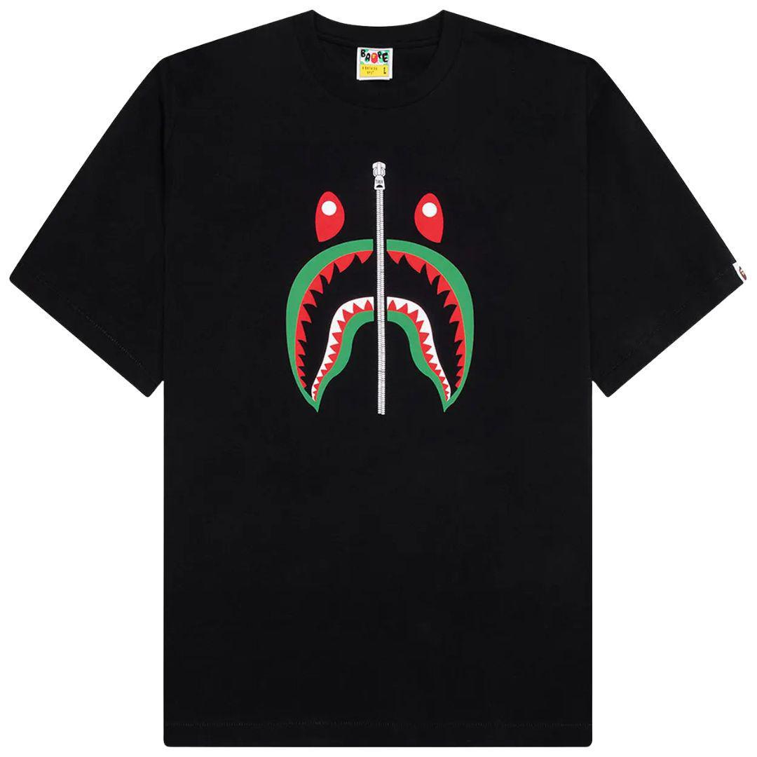 BAPE SHARK ITALY T-SHIRT BLACK