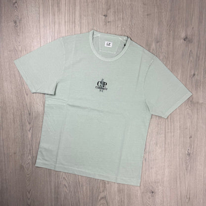 CP Company Embroidered Sailor T-Shirt - Misty Blue