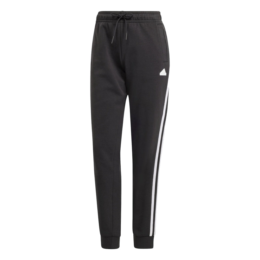 (WMNS) adidas Future Icons 3-Stripes Regular Pants Asia Sizing 'Black White' IN9479