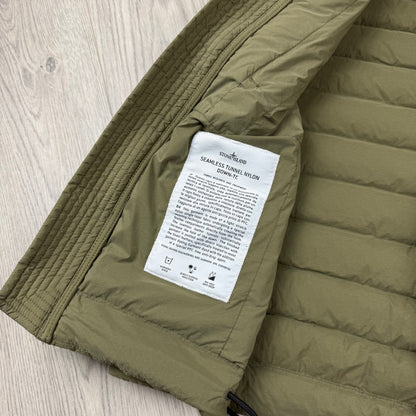 Stone Island Seamless Down Gilet - Military