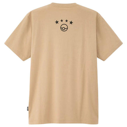 UNIQLO X POKEMON CATCH EM ALL T-SHIRT BROWN