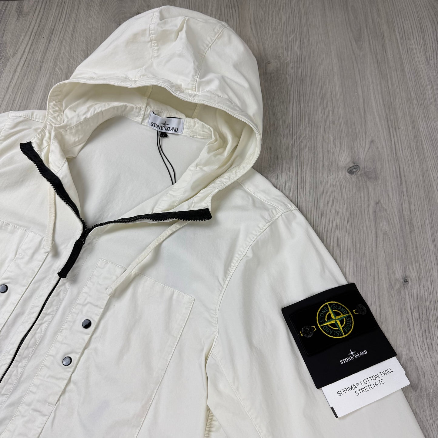 Stone Island Supima Jacket - Ivory