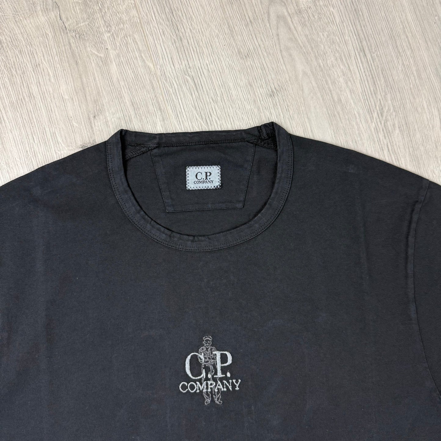 CP Company Embroidered Sailor T-Shirt - Black