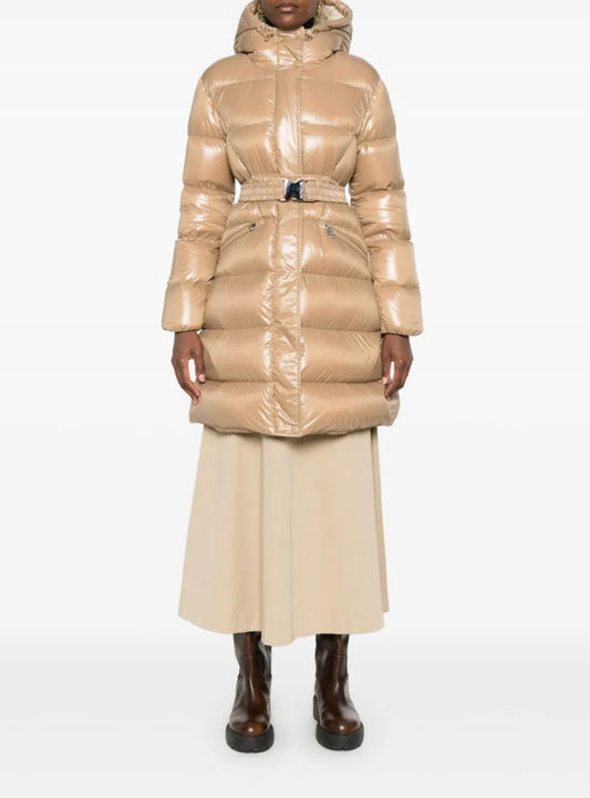 GUBBINO MONCLER DONNA AVORIO LUNGO