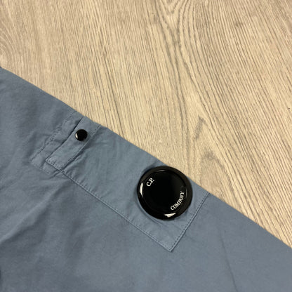 CP Company Zip Overshirt - Flint Stone
