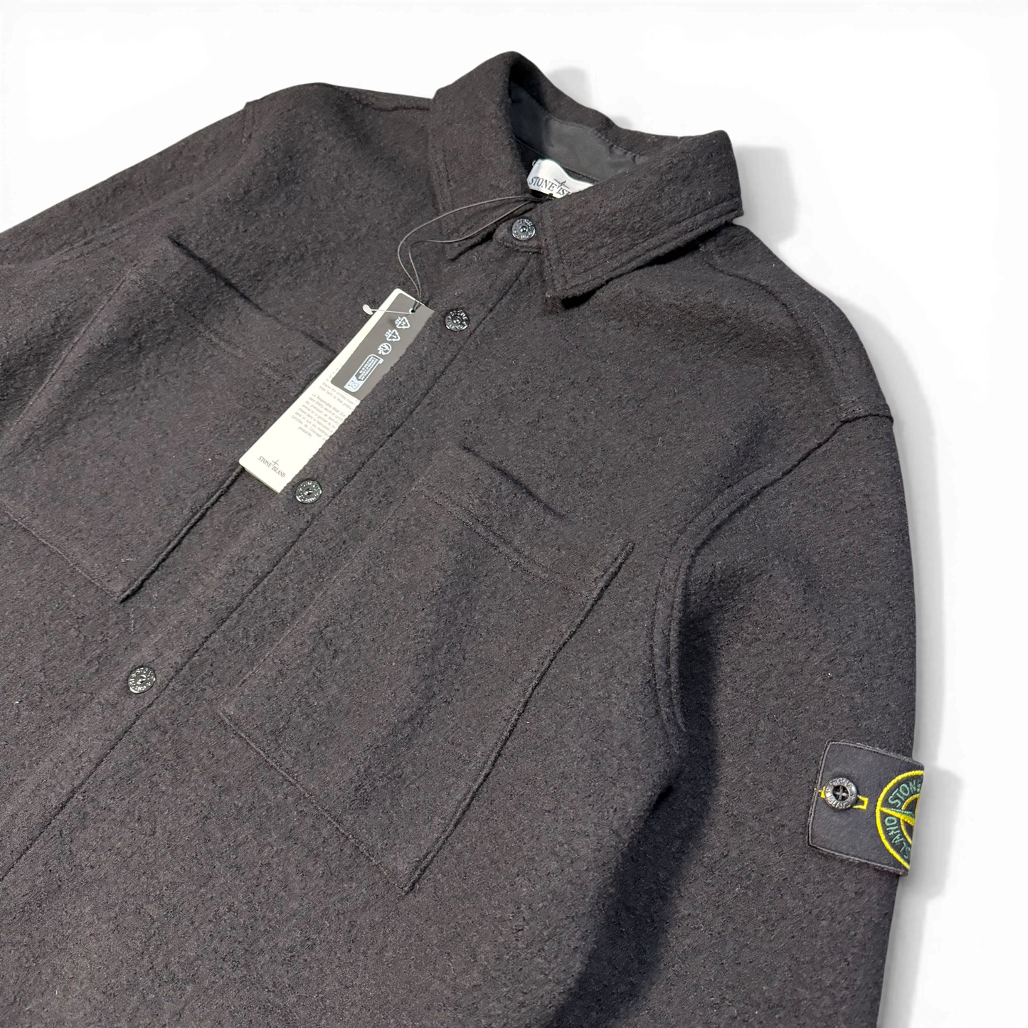 Stone island Lana Wool Overshirt