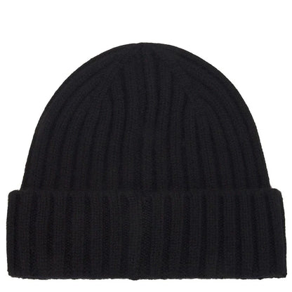 Amiri Black Cashmere Script Beanie