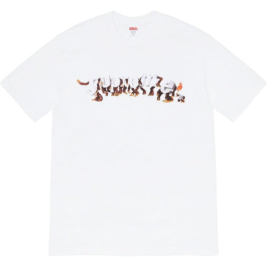 SUPREME APES TEE WHITE