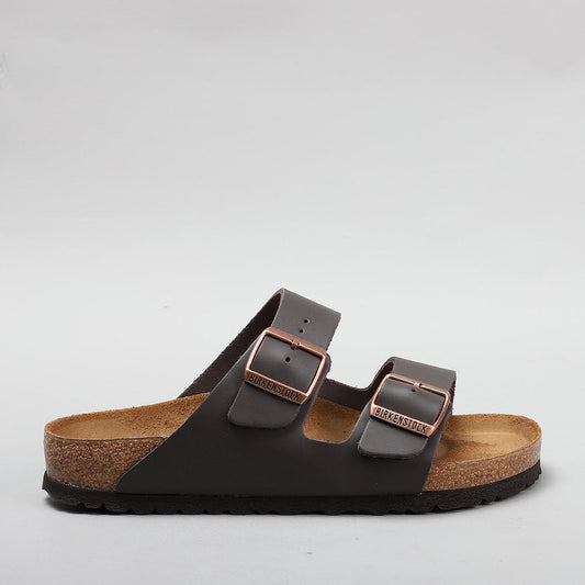 BIRKENSTOCK - ARIZONA 51101 - BROWN SMOOTH LEATHER
