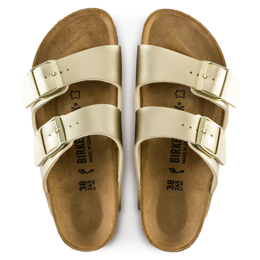 BIRKENSTOCK - ARIZONA 1016110 - GOLD SANDALS